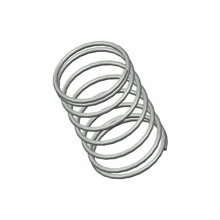 ZORO APPROVED SUPPLIER Compression Spring, O= .390, L= .63, W= .023 R G909973686